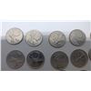Image 2 : Lot of 24 Canadian Quarters (1968, 2x '80, 7x '81, 7x '82, 2x '85, 4x '86, 1x '88)
