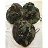 Image 1 : 949 - 3 new US Military Woodland Camo Sun Hats