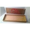 Image 2 : Box with Sliding Lid - BC Décor - 19in x 7in x 2 in