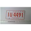 Image 1 : 1979 U Drive Yukon Plate