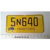 Image 1 : Manitoba Plate