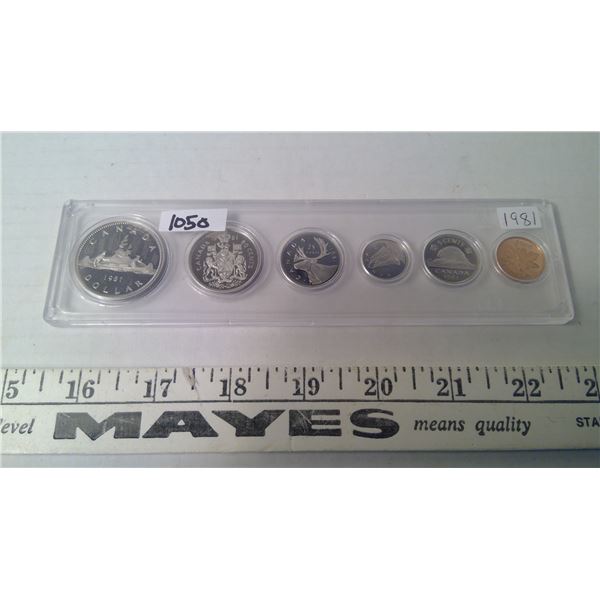 1981 Uncirculated Coin Set