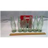 Image 3 : Vintage 6 Pack of Glass Coca-Cola Bottles w/ Packaging