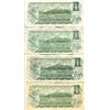 Image 5 : 10x 1973 Canadian $1 Bills
