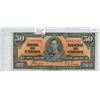 Image 1 : 1937 - $50 King George Bill VF+ Cond.