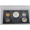 Image 4 : US Year Set - Proof 1970 5 Coin Set - 1, 5, 10, 25, 50 Cent