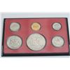 Image 2 : US Year Set - Proof 1978 6 Coin Set - 1, 5, 10, 25, 50 Cent & $1 Silver