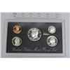 Image 2 : US Year Set - Proof 1992 5 Coin Set - 1, 5, 10, 25, 50 Cent