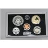 Image 4 : 2017 - 10 US Coin Set - 5x 25 Cent All .900 Silver, 1, 5, 10, 50 Cent & $1 Silver