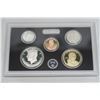 Image 5 : 2017 - 10 US Coin Set - 5x 25 Cent All .900 Silver, 1, 5, 10, 50 Cent & $1 Silver