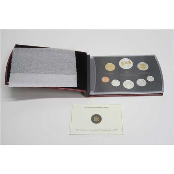 2005 Canadian RCM 8 Coin Proof Set - Includes 5, 10, 25, 50 Cent .925 Sterlin Silver