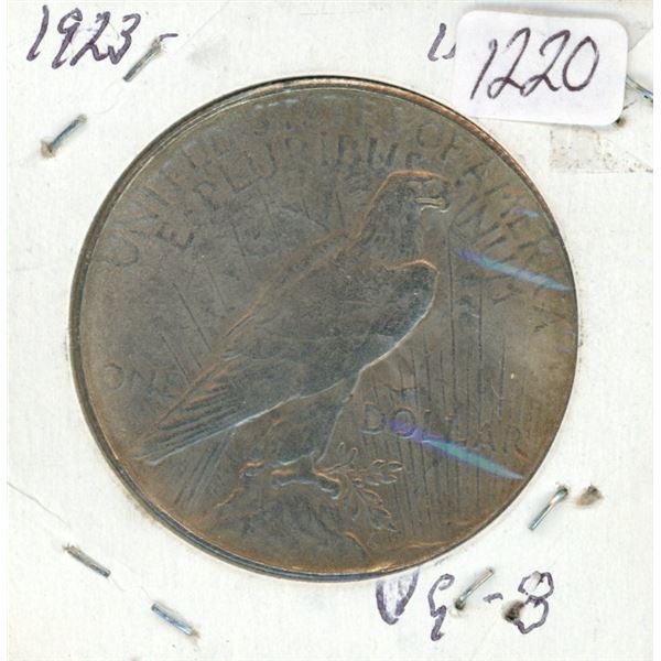 1923 - US Peace Dollar