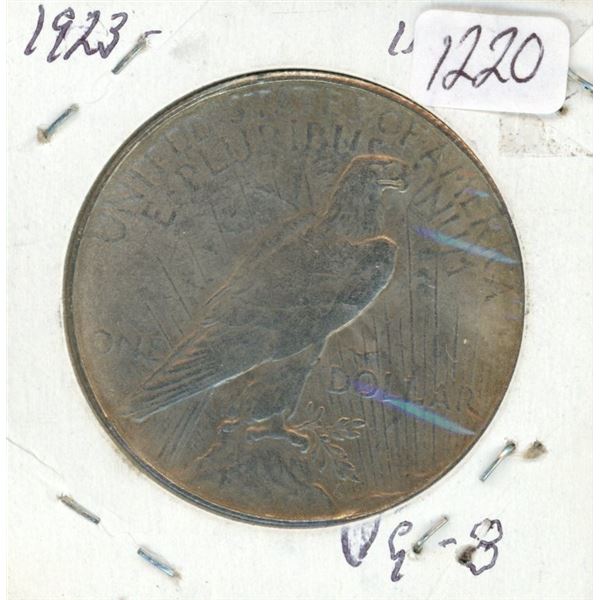 1923 - US Peace Dollar