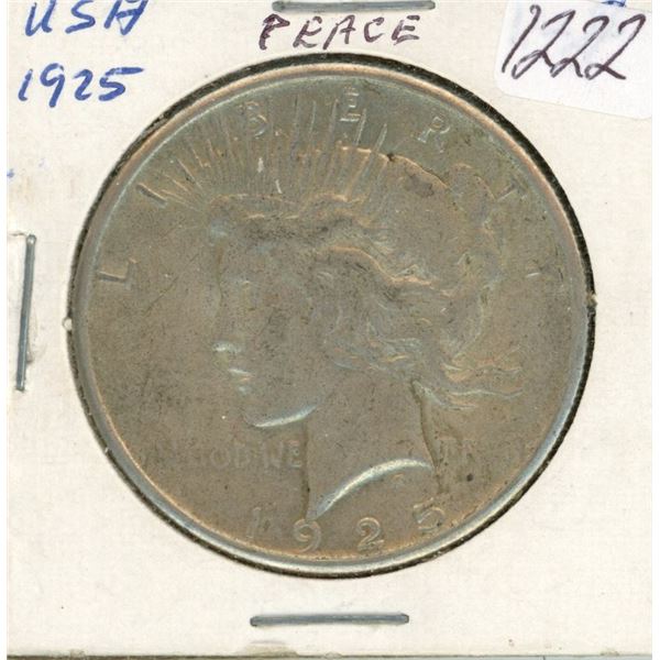 1925 - US Peace Dollar