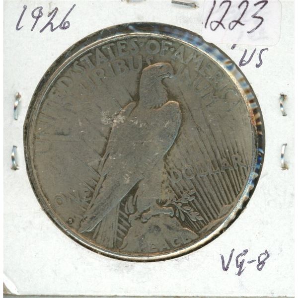 1926 - US Peace Dollar