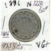 Image 1 : 1896 Newfoundland 50¢ Coin