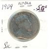 Image 2 : 1909 Newfoundland 50¢ Coin