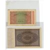 Image 2 : 2 German Reichs Bank Notes - 1923 20 000 & 100 000