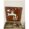 Image 1 : Water Tap Sign - Tin 24x24 in.