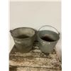 Image 1 : 2 Galvanized Pails