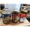 Image 2 : 3 ESSO PAILS 1 W/ LID