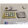 Image 5 : ziploc bag w/ watches, cigarette holder, coin holder