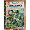Image 4 : 6 vintage comics -Fightin' Marines 12 cents, Sgt Rock 15/35 cents, G.I. Combat 20 cents, Marine 12  