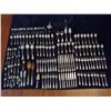 Image 1 : Sterling Silver Northumbria Normandy Rose Flatware Set