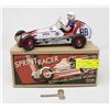 Image 1 : TIN PLATE WIND UP SPRINT RACER CAR IN BOX