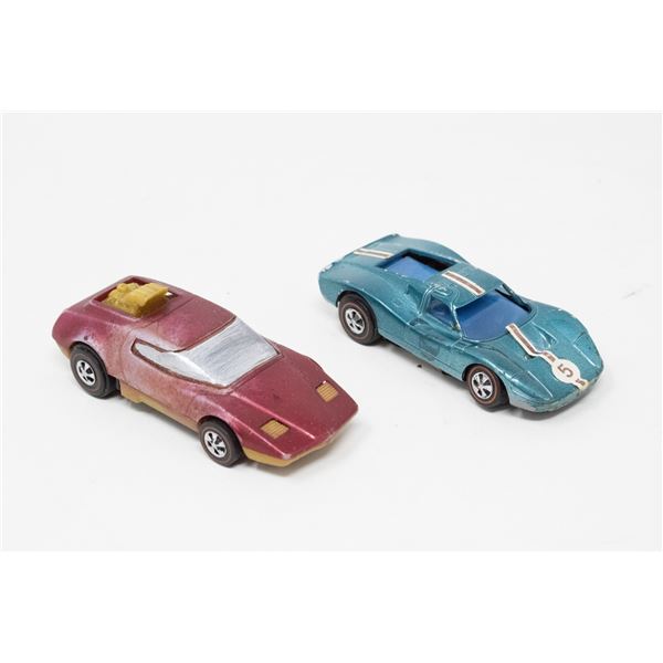 1970 HOT-WHEELS REDLINE SIZZLER PAIR OF 2