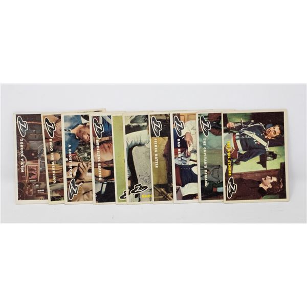 1950S DISNEY ZORRO CARDS LOT 10