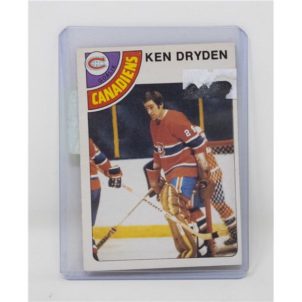 1979 OPC KEN DRYDEN HOCKEY CARD