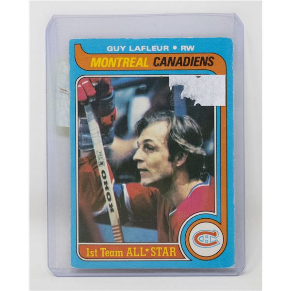 1979 OPC GUY LAFLEUR HOCKEY CARD