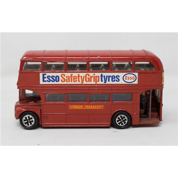 VINTAGE DINKY ESSO DOUBLE DECKER BUS