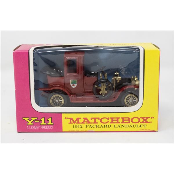 MATCHBOX 1912 PACKARD IN BOX