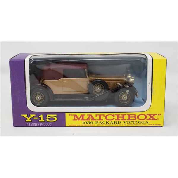 MATCHBOX 1930 PACKARD VICTORIA IN BOX