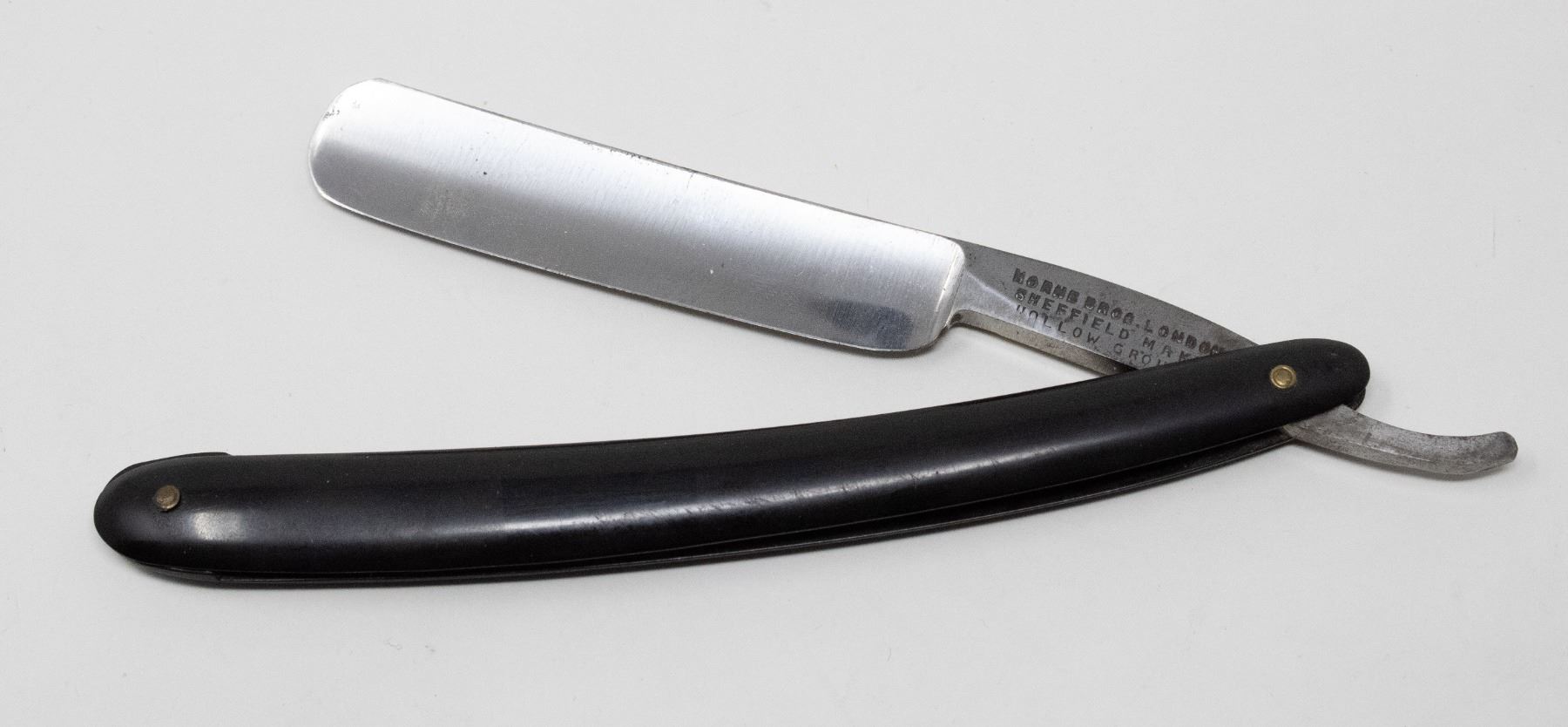 ANTIQUE HORNS BROS ENGLISH STRAIGHT RAZOR