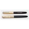 Image 1 : TWO VINTAGE FOUNTAIN PENS