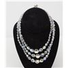 Image 1 : COSTUME JEWELRY CRYSTAL BEADED NECKLACE