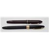 Image 1 : TWO VINTAGE FOUNTAIN PENS