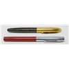 Image 1 : TWO VINTAGE FOUNTAIN PENS