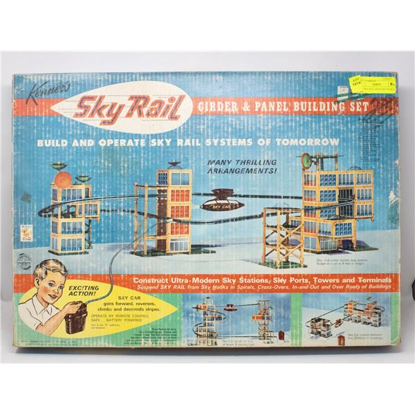 1950S SKY RAIL SPACE SET IN BOX RARE