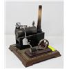 Image 1 : ANTIQUE GERMAN STEAM PLANT MODEL FANCY BASE