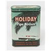 Image 1 : ANTIQUE HOLIDAY PIPE TOBACCO TIN