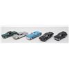 Image 1 : LOT OF 5 HIGH DETAIL DIECAST CARS 1:64 SCALE