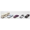 Image 1 : LOT OF 5 HIGH DETAIL DIECAST CARS 1:64 SCALE
