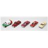 Image 1 : LOT OF 5 HIGH DETAIL DIECAST CARS 1:64 SCALE