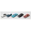 LOT OF 5 HIGH DETAIL DIECAST CARS 1:64 SCALE