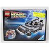 RETIRED LEGO BACK TO THE FUTURE CAR SET IN BOX