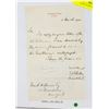 Image 1 : 4TH EARL OF MINTO SIGNED LETTER